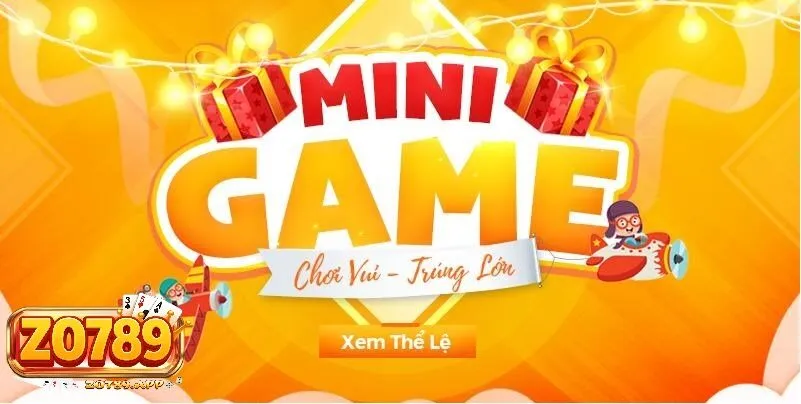 Zo789 25 Mini game - Giải trí nhẹ nhàng, thưởng lớn không ngờ